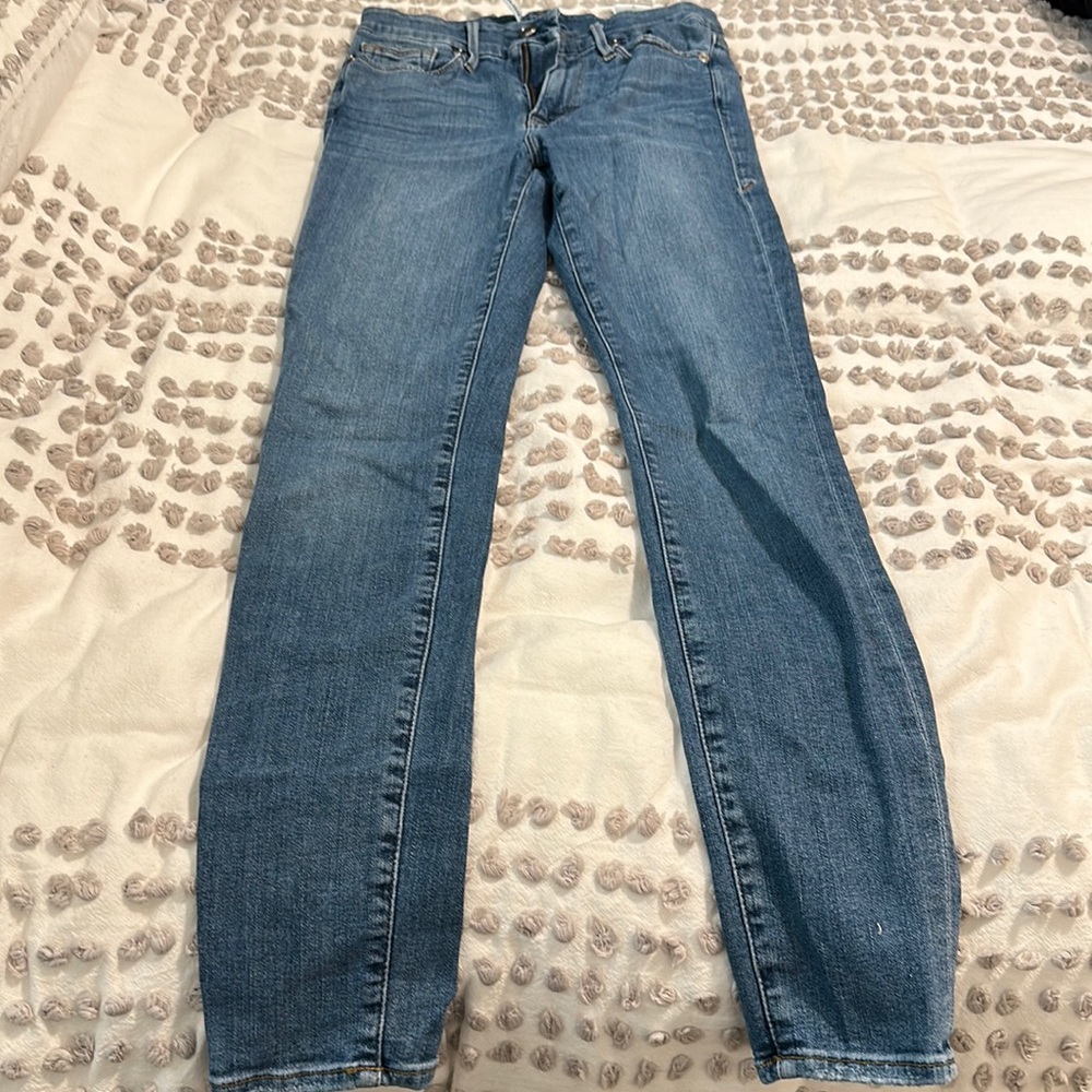 Good American skinny good waist